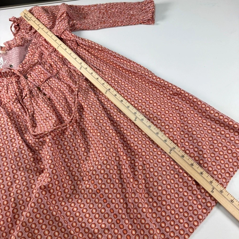 Free People Star Dip Mini Dress Glass Roses Boho Women's Size X-Small NEW